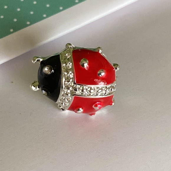 Red Ladybug post Earrings  ITEMS $8 or less BOGO . Bundle I will discount. - Picture 1 of 7